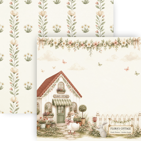 Country Craft Creations - Summer Cottage - 8x8