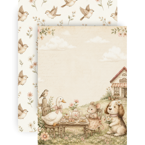 Country Craft Creations - Summer Cottage - 6x8
