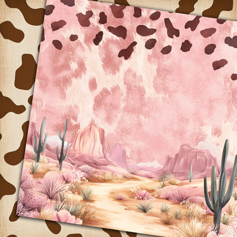 Country Craft Creations - Lil' Cowgirl - 8x8 - Cotton Bristol