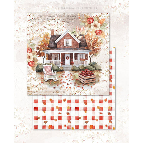 Country Craft Creations - Orchard Whispers - 8x8 - Cotton Bristol