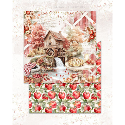 Country Craft Creations - Orchard Whispers - 8x8 - Cotton Bristol