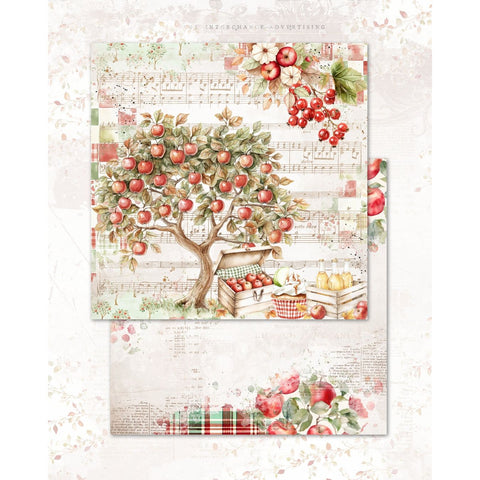 Country Craft Creations - Orchard Whispers - 8x8 - Cotton Bristol