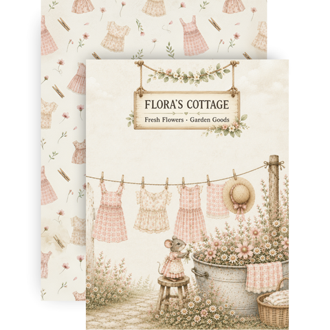 Country Craft Creations - Summer Cottage - 6x8