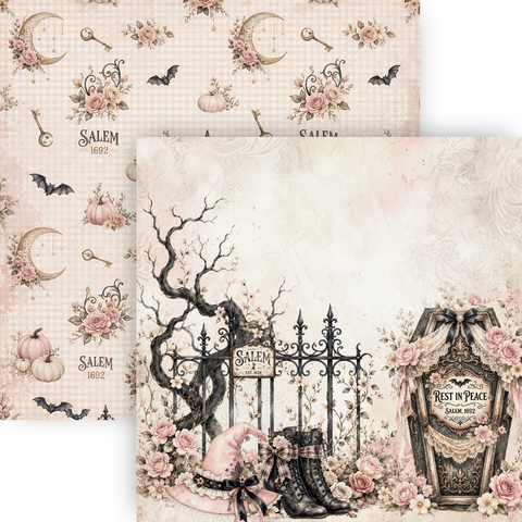 Country Craft Creations - Witches Rose Garden - 12x12 Collection Pack (PREORDER - SHIPPING SEPT 11)