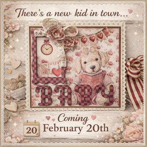 Project Kit - Sweet Beginnings  - Album Kit by Tamra Pre Order - Shipping Around March 20th