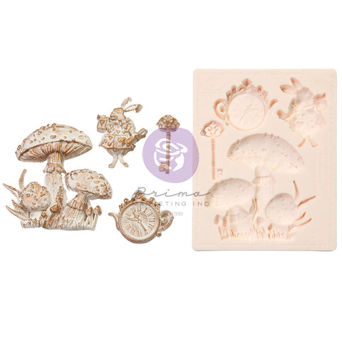 Prima - Lost In Wonderland Collection - Silicone Mould - Lost In Wonderland / 5166