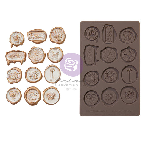 Prima - Lost In Wonderland Collection - Silicone Mould - Letters From Wonderland / 5234