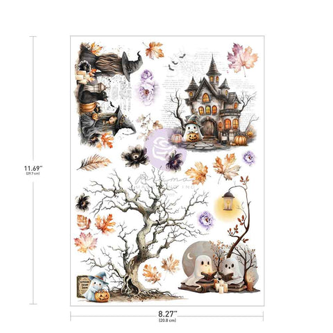 Prima - Bewitched Collection - A4 Transfer – 1 sheet, 8.3″x11.7″