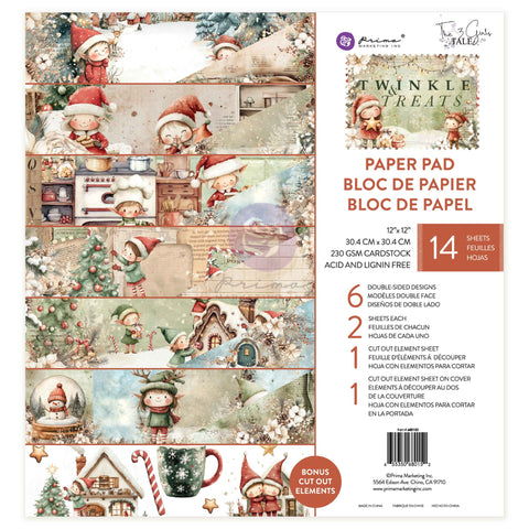 Prima - Twinkle & Treats - 12x12 Paper Pad