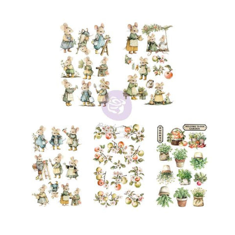 Prima - Homegrown - Sticker Sheets - 5 Sheets