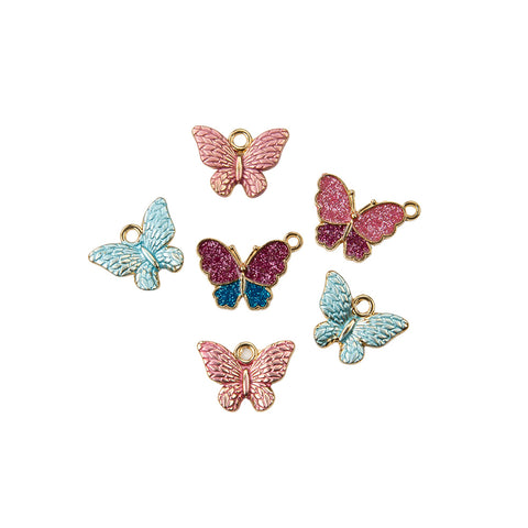 Prima - Butterfly Charms - Indigo