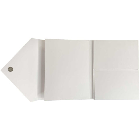 49 & Market - Foundations Envelope Gatefold Flip Folio / White