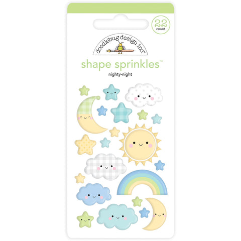 Doodlebug - Special Delivery - Nighty Night Sprinkles - 6761