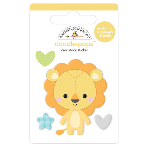 Doodlebug - Special Delivery - Loveable Lion Doodle-Pops / 6777