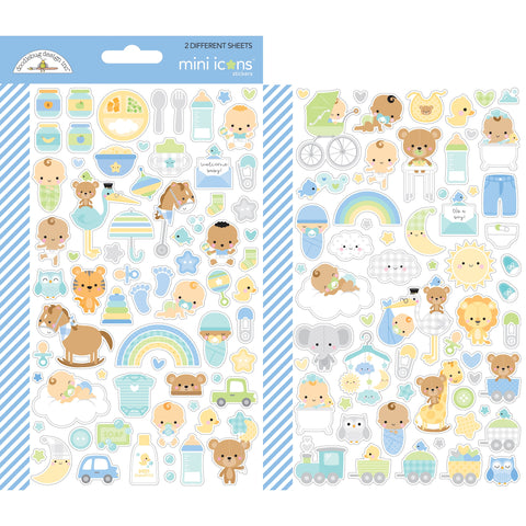 Doodlebug - Special Delivery - Mini Icons Stickers / 6789