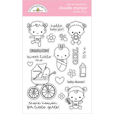 Doodlebug - Bundle of Joy - Doodle Stamps / 6791