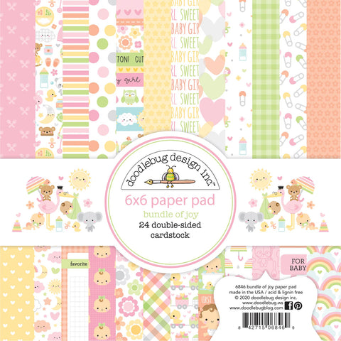 Doodlebug - Bundle of Joy - 6x6 Paper Pad / 6846