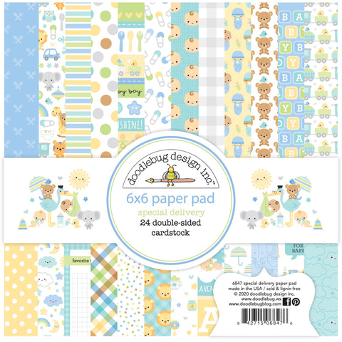 Doodlebug - Special Delivery - 6x6 Paper Pad / 6847