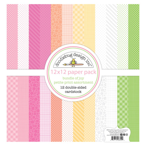 Doodlebug - Bundle of Joy - Petite Prints Assortment Pack / 6852