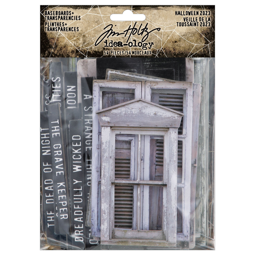 Tim Holtz - Idea-Ology - Baseboards + Transparencies - TH94334 / 2023