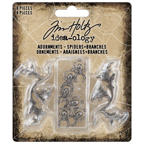 Tim Holtz - Idea-Ology - Adornments - Spiders + Branches - TH94342