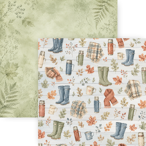 Country Craft Creations - Autumn Backroads - 8x8 Collection Pack - (PREORDER - SHIPPING SEPT 11)