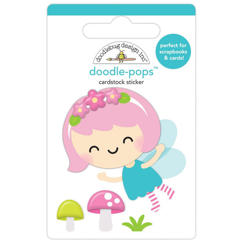Doodlebug - Fairy Garden Collection - Doodle Pops  - Pixie / 7208