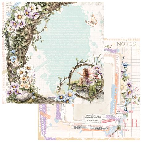 49 & Market - The Looking Glass - 12x12 Single Sheets / Fairy Hollow