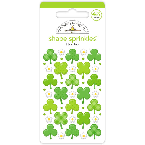 Doodlebug - Lucky Me - Shape Sprinkles / Lots of Luck 9016