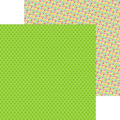 Doodlebug - Lucky Me - 12x12 Single Sheets / Shamrock Wishes 9045
