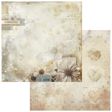 49 & Market - Faded Memory Lane - 12x12 Single Sheets / Garden Archive