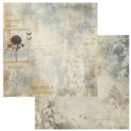 49 & Market - Faded Memory Lane - 12x12 Single Sheets / Observations