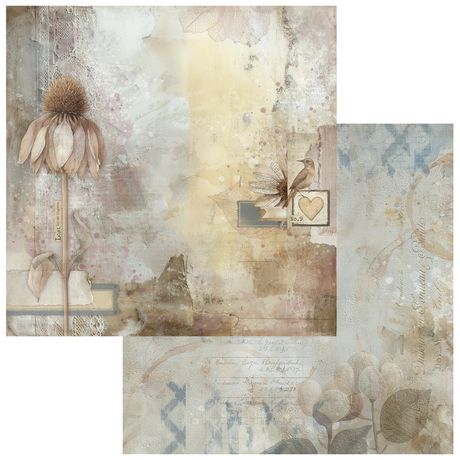 49 & Market - Faded Memory Lane - 12x12 Single Sheets / Nature Findings