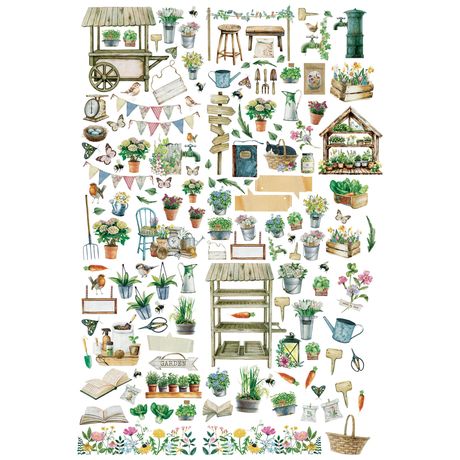 49 & Market - From the Garden - Laser Cut Elements