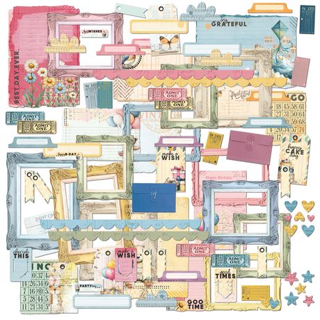 49 & Market - Glimmer and Glee - Ephemera Set