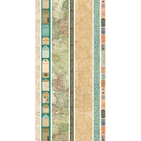 49 & Market - Travel Diaries - Washi Tape Sheets