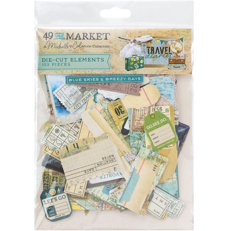 49 & Market - Travel Diaries - Die Cut Elements