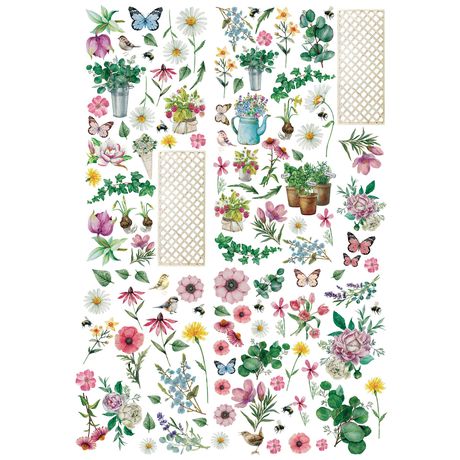 49 & Market - From the Garden - Laser Cut Wildflowers