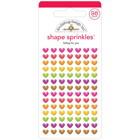 Doodlebug - Farmers Market Collection - Shape Sprinkles - Falling For You / 7799