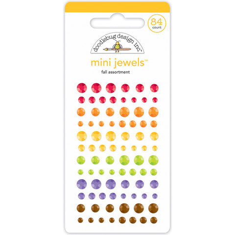 Doodlebug - Farmers Market Collection - Mini Jewels - Fall Assortment / 7801