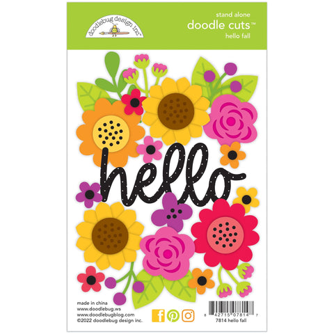 Doodlebug - Farmers Market Collection - Doodle Cuts - Hello Fall / 7814