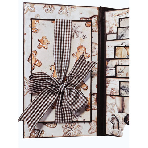 Project Kit - Gingerbread Village House and Album by Tamra