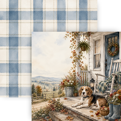 Country Craft Creations - Autumn Backroads - 12x12 Collection Pack - (PREORDER - SHIPPING SEPT 11)