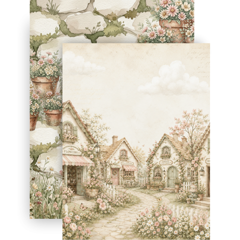 Country Craft Creations - Summer Cottage - 6x8