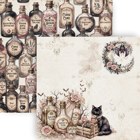 Country Craft Creations - Witches Rose Garden - 8x8 Collection Pack (PREORDER - SHIPPING SEPT 11)