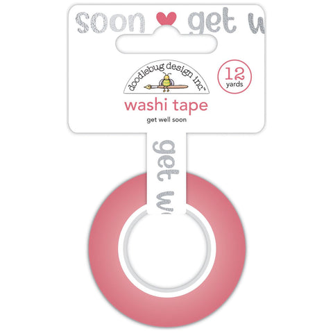 Doodlebug - Happy Healing Collection - Washi Tape - Get Well Soon / 8003