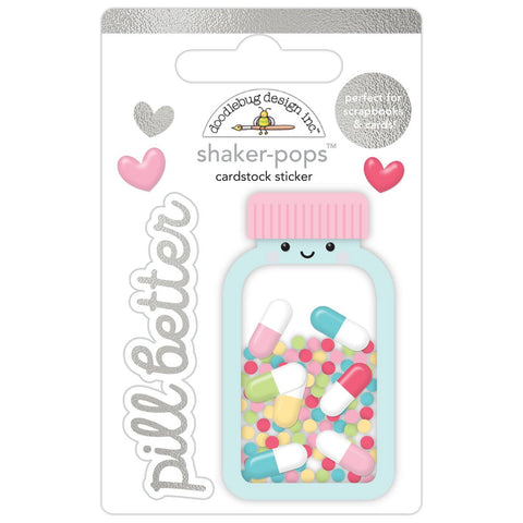Doodlebug - Happy Healing Collection - Shaker Pops - Pill Better / 8011