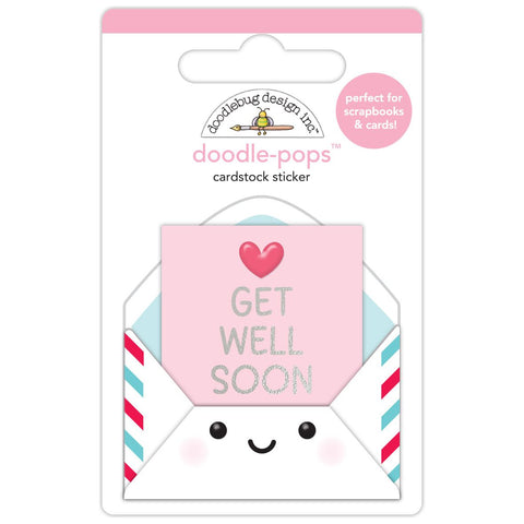 Doodlebug - Happy Healing Collection - Doodle Pops - Get Well Soon / 8012