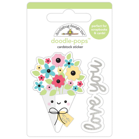 Doodlebug - Happy Healing Collection - Doodle Pops - Love You Bunches / 8015