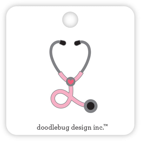 Doodlebug - Happy Healing Collection - Collectible Pins - Healthy Heart / 8021